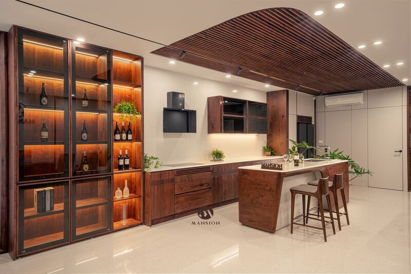 Tư vấn thi công nội thất gỗ óc chó trọn gói
