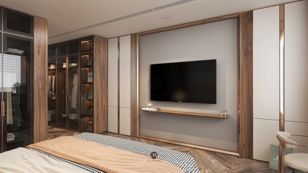 Phong cách thiết kế nội thất gỗ óc chó hot nhất 2023